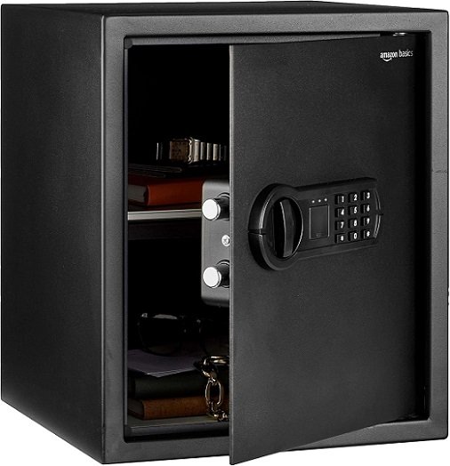 Caja fuerte Amazon basics